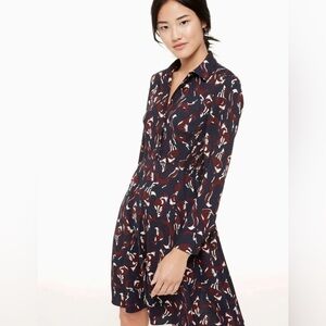 Kate Spade New York NEW So Foxy Foxes Long Sleeve Smocked Dress
Size 6  $349.99